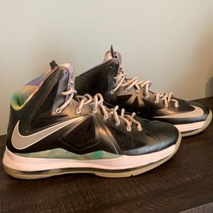 Nike Lebron 10 Prism Sneakers